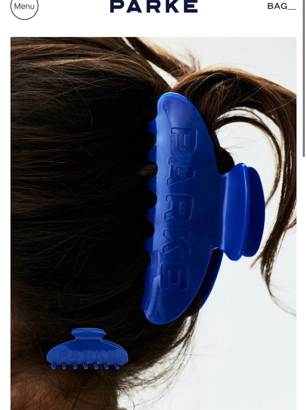 Parke Denim Claw Clip